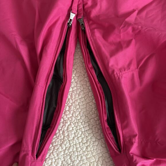 TURBINE Women’s Snow Ski Pants SMALL Pink Insulated Waterproof Adjustable Waist - Picture 9 of 12